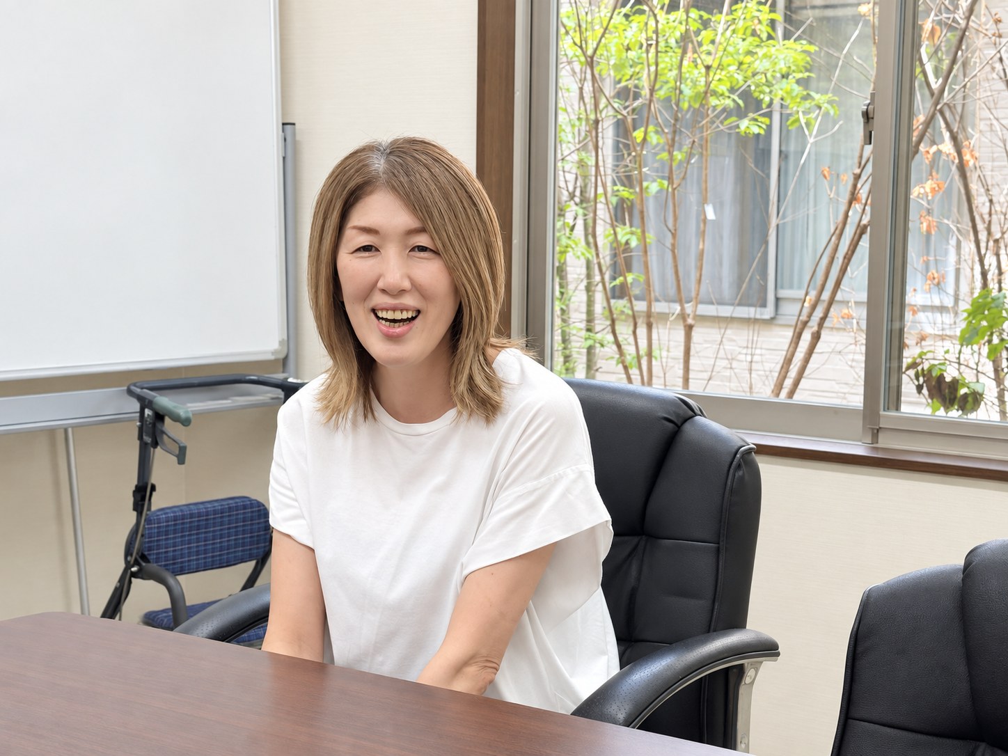 山本さんのインタビュー写真