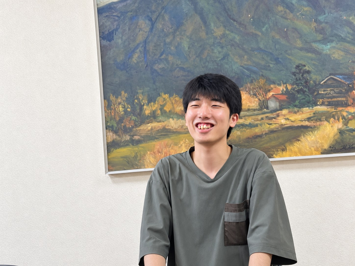 吉本 侑生さんのインタビュー写真